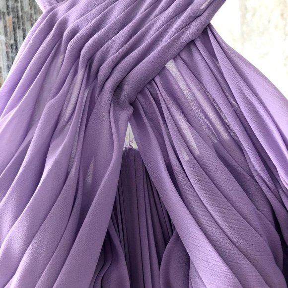 Watters & Watters Lavender/Lilac Long Dress size 2 - Picture 4 of 9